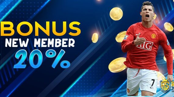 Bonus New Member 20% SportBook & Games